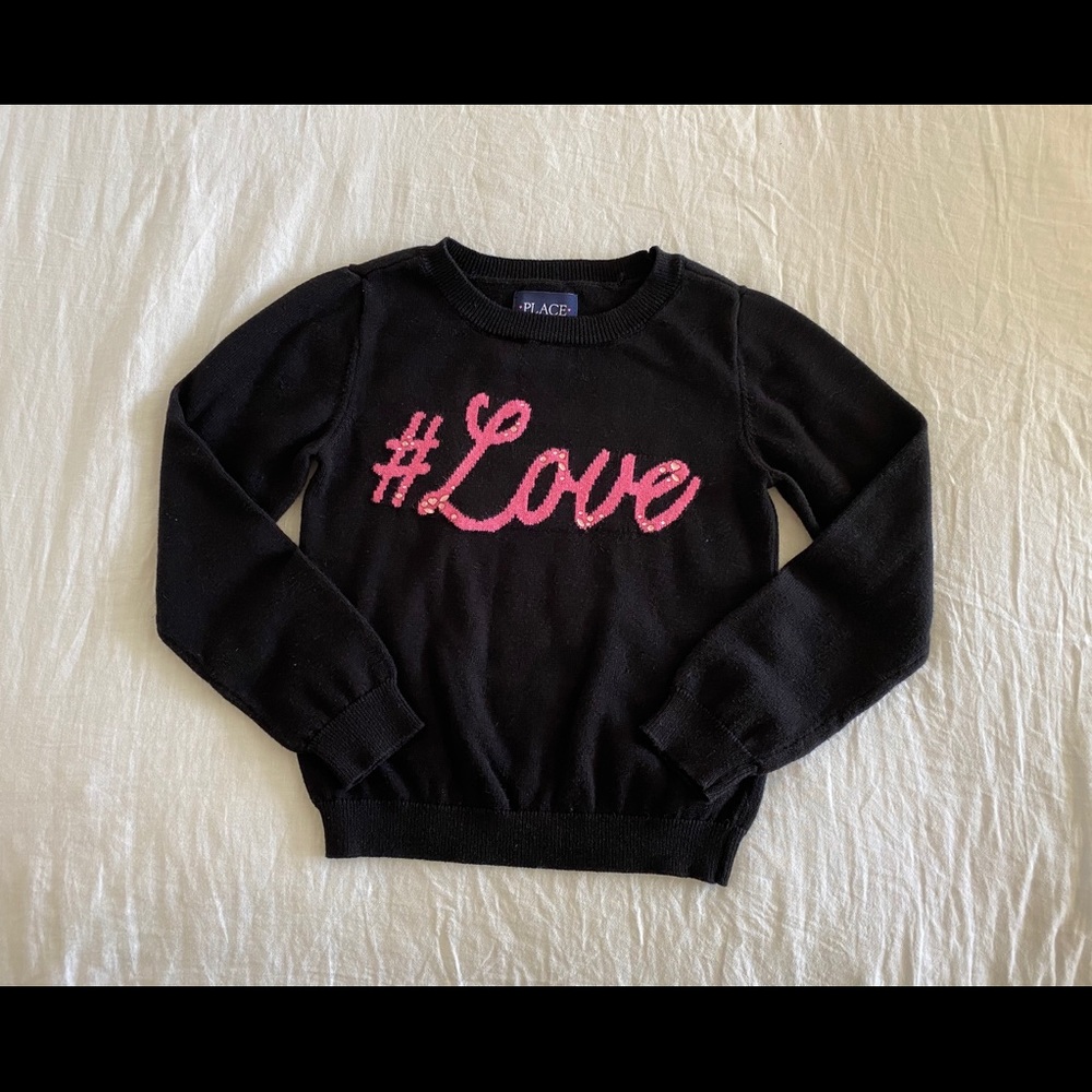 Cute Girls #Love Sweater